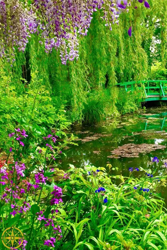 Where Colors Breathe in Brushstrokes - Claude Monet's Water Garden - Metal