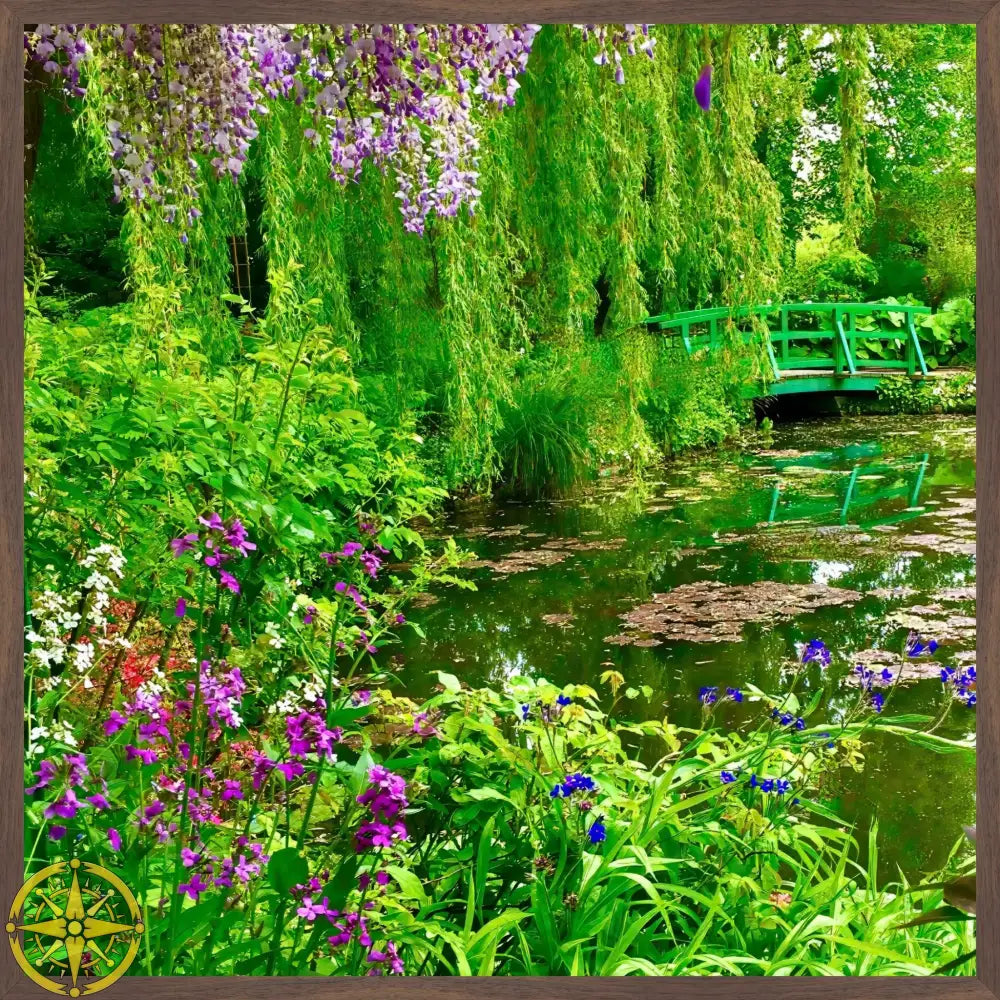 Where Colors Breathe in Brush-strokes: Claude Monet's Water Garden - Fine Art