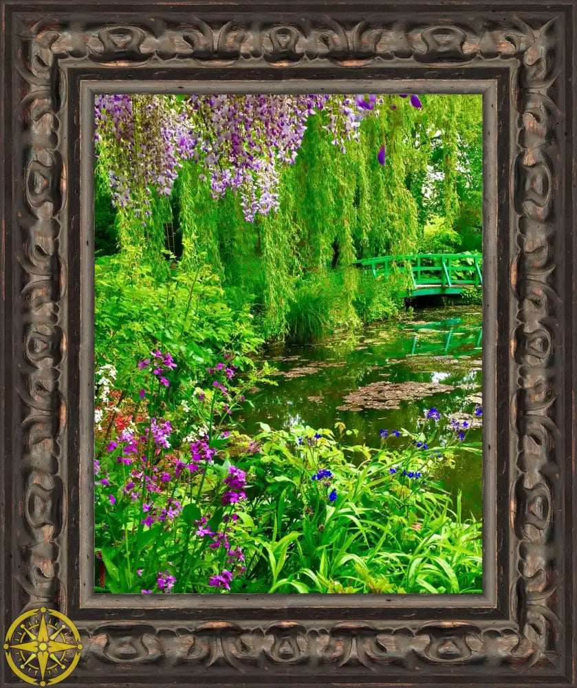 Where Colors Breathe in Brush-strokes: Claude Monet's Water Garden - Fine Art