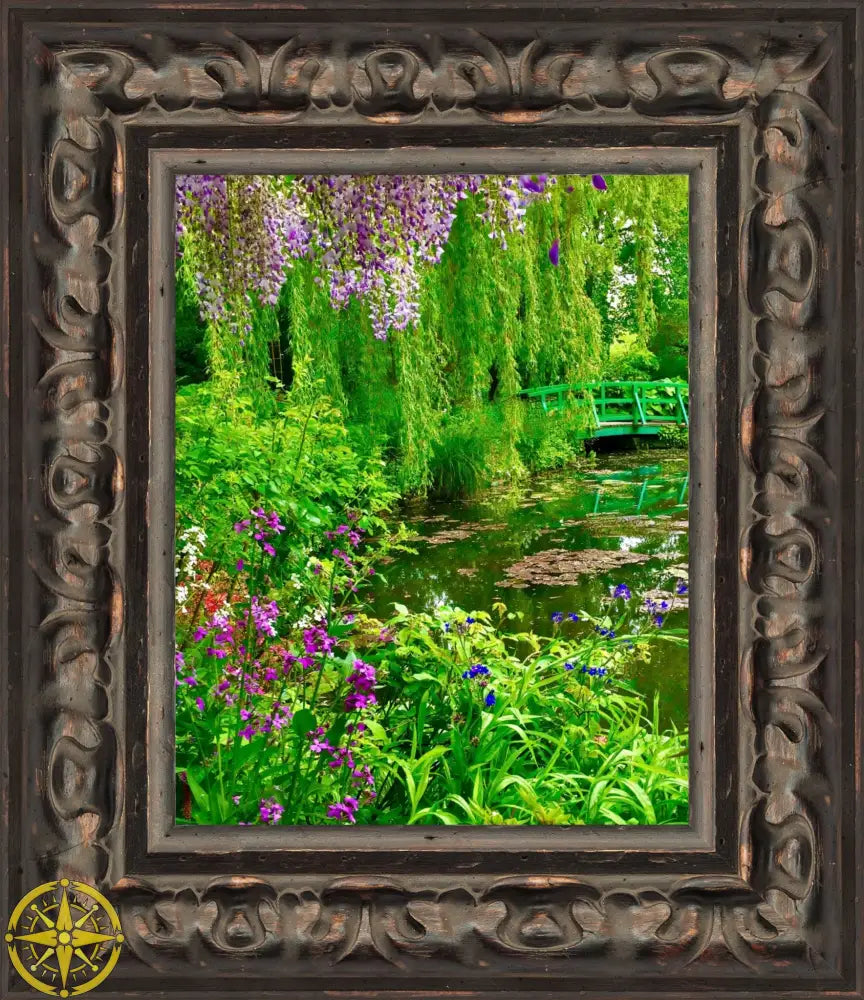 Where Colors Breathe in Brush-strokes: Claude Monet's Water Garden - Fine Art