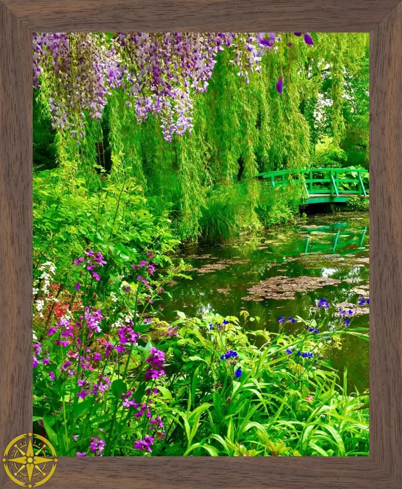 Where Colors Breathe in Brush-strokes: Claude Monet's Water Garden - Fine Art