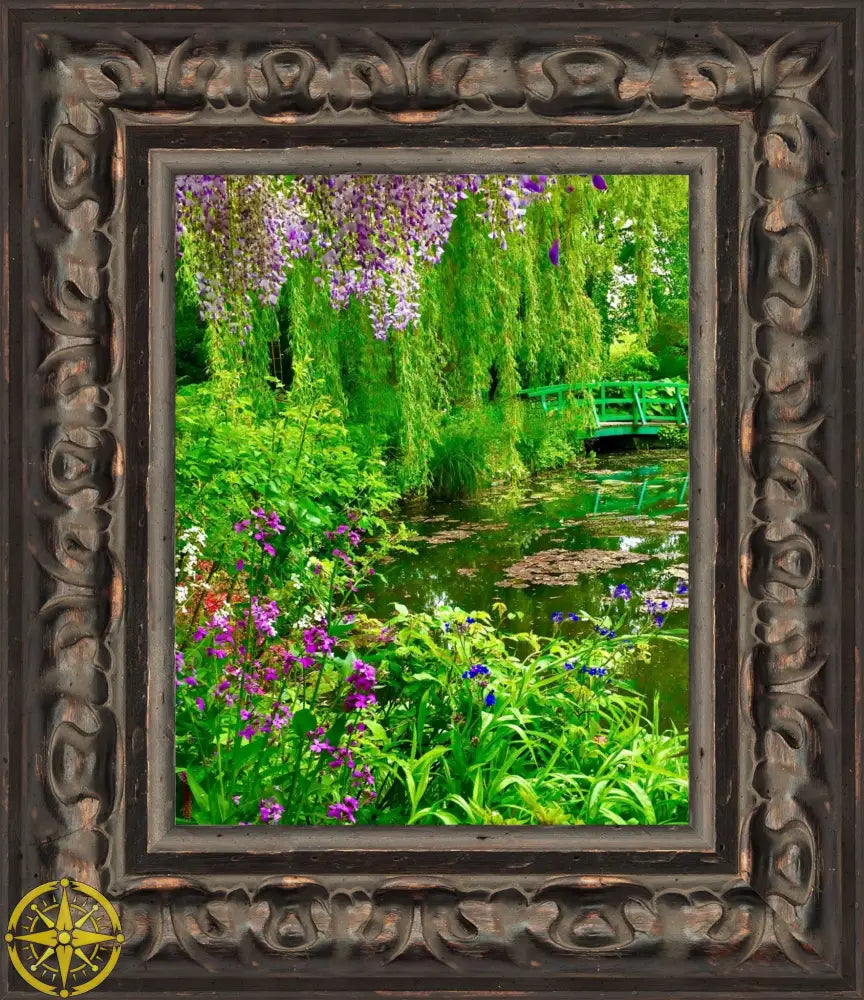 Where Colors Breathe in Brush-strokes: Claude Monet's Water Garden - Fine Art
