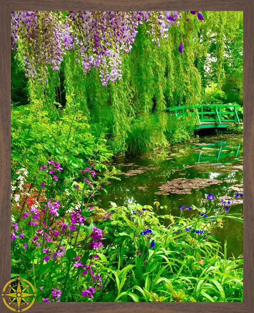 Where Colors Breathe in Brush-strokes: Claude Monet's Water Garden - Fine Art
