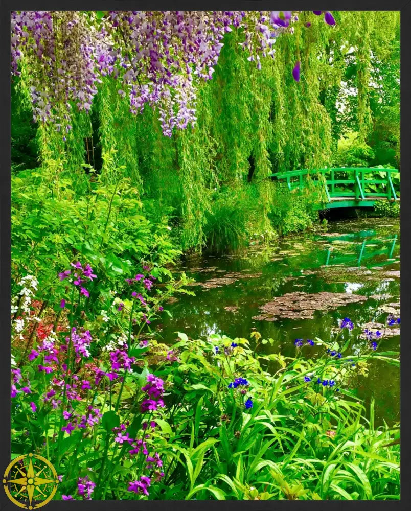 Where Colors Breathe in Brush-strokes: Claude Monet's Water Garden - Fine Art