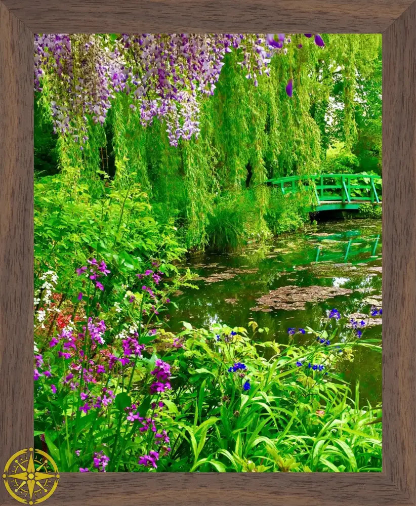 Where Colors Breathe in Brush-strokes: Claude Monet's Water Garden - Fine Art