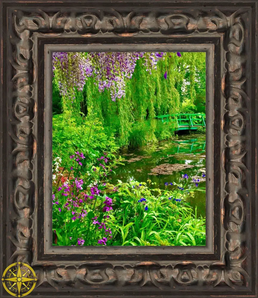 Where Colors Breathe in Brush-strokes: Claude Monet's Water Garden - Fine Art