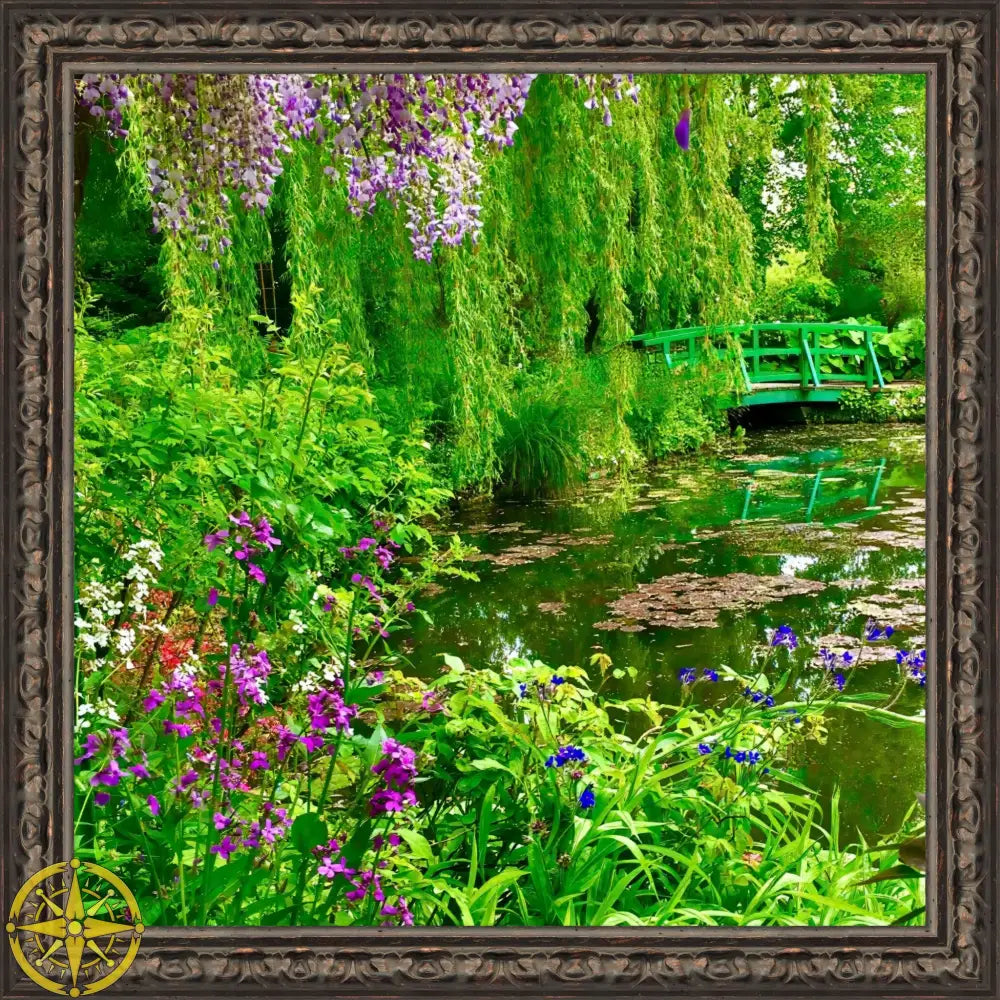 Where Colors Breathe in Brush-strokes: Claude Monet's Water Garden - Fine Art