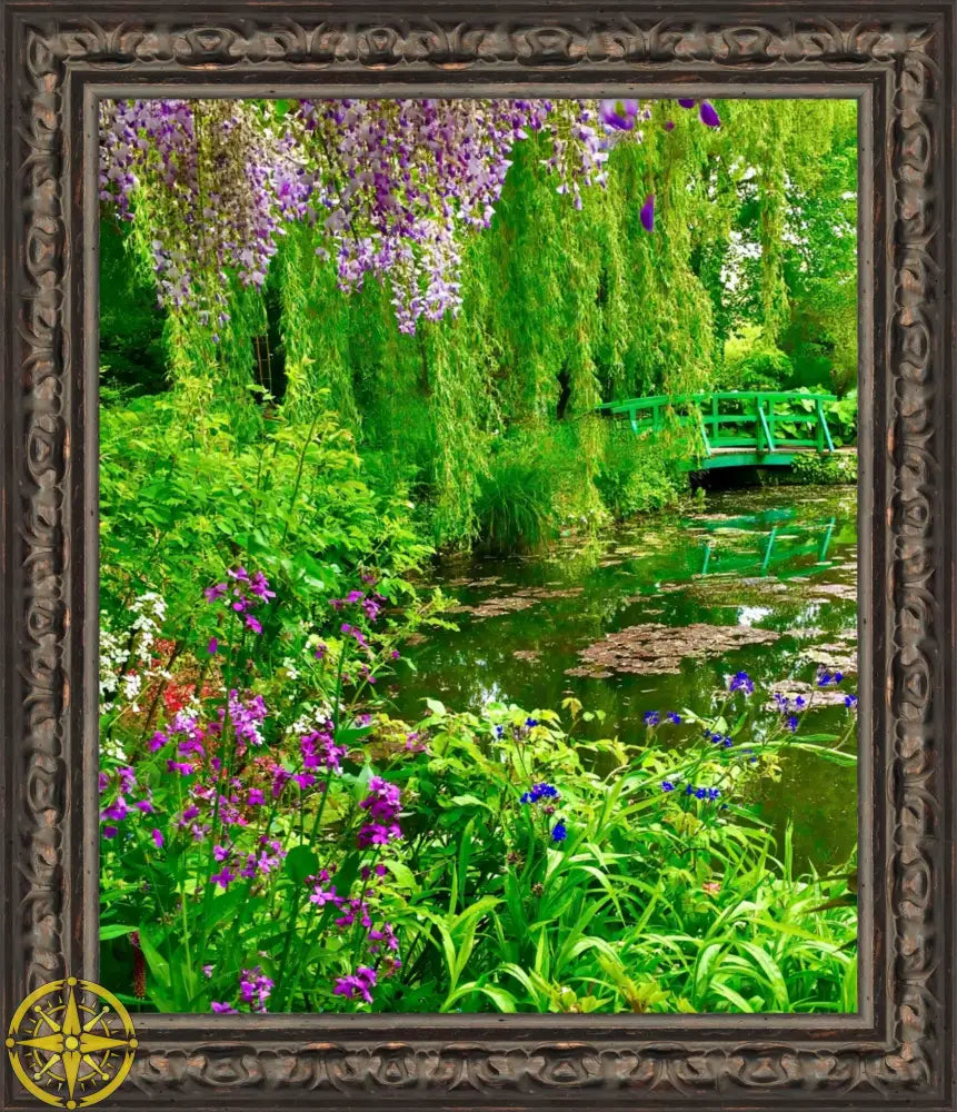 Where Colors Breathe in Brush-strokes: Claude Monet's Water Garden - Fine Art
