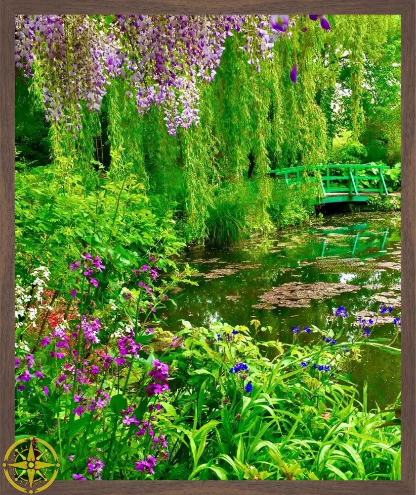 Where Colors Breathe in Brush-strokes: Claude Monet's Water Garden - Fine Art