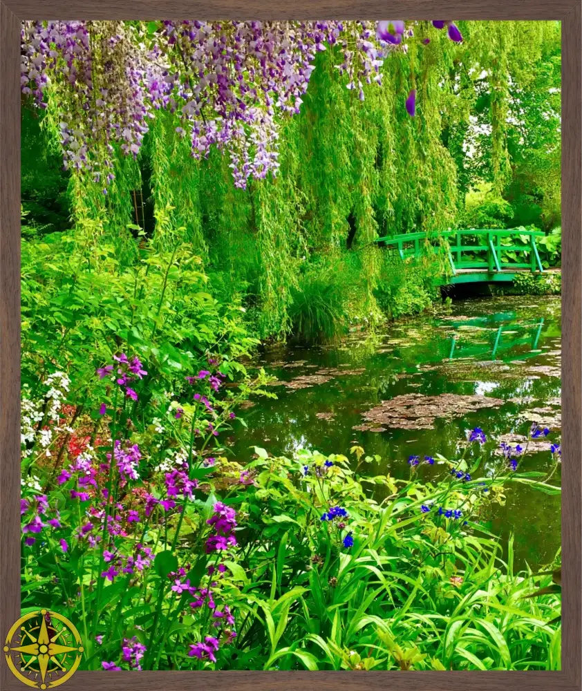 Where Colors Breathe in Brush-strokes: Claude Monet's Water Garden - Fine Art