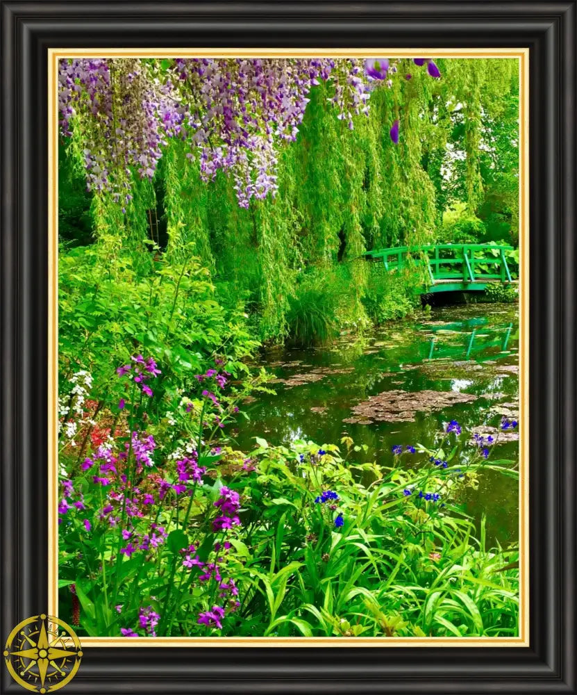 Where Colors Breathe in Brush-strokes: Claude Monet's Water Garden - Fine Art