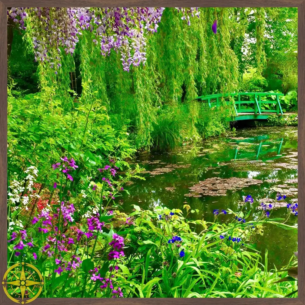 Where Colors Breathe in Brush-strokes: Claude Monet's Water Garden - Fine Art