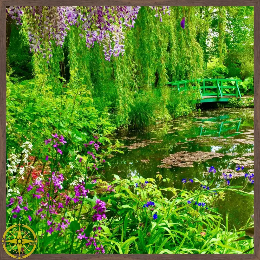 Where Colors Breathe in Brush-strokes: Claude Monet's Water Garden - Fine Art