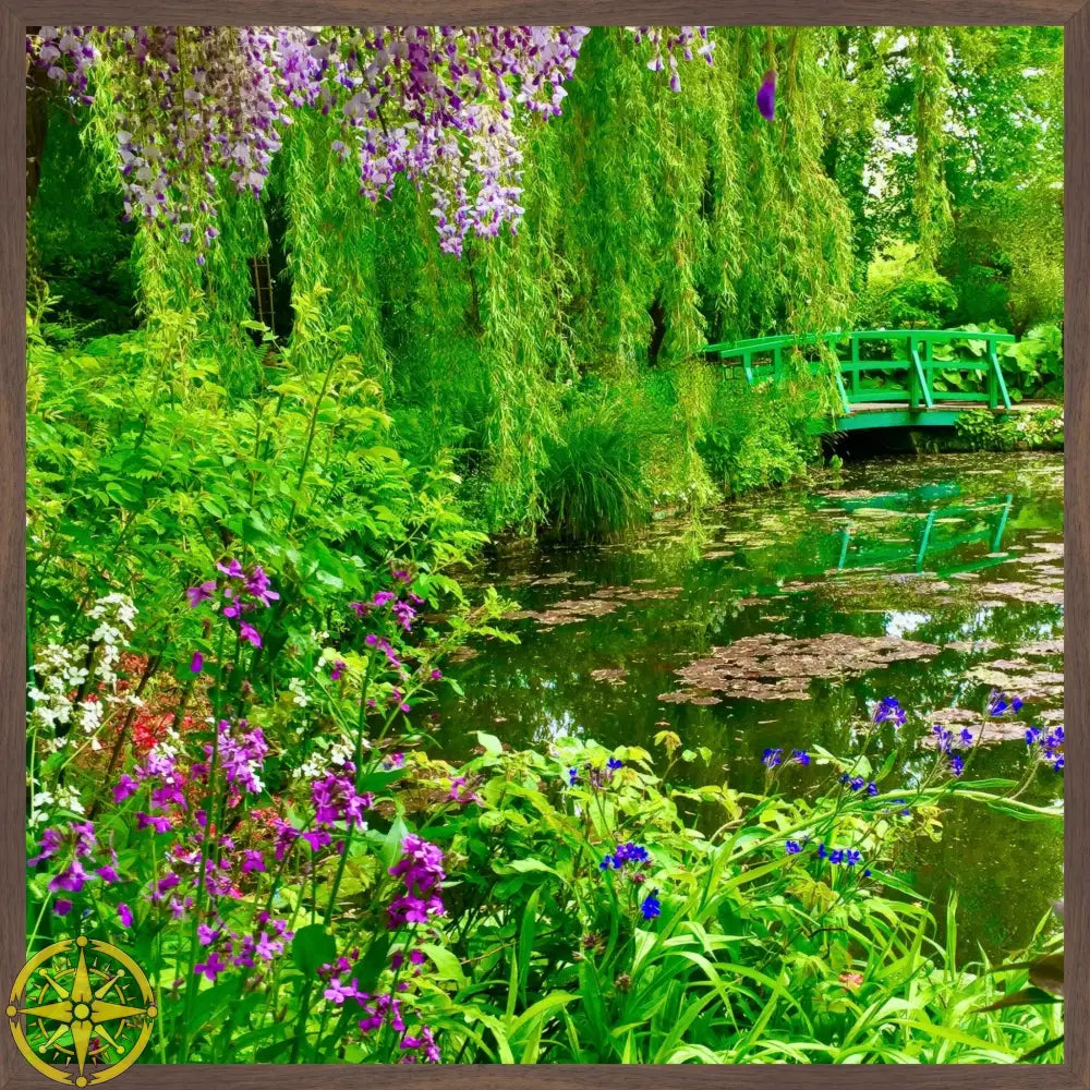 Where Colors Breathe in Brush-strokes: Claude Monet's Water Garden - Fine Art