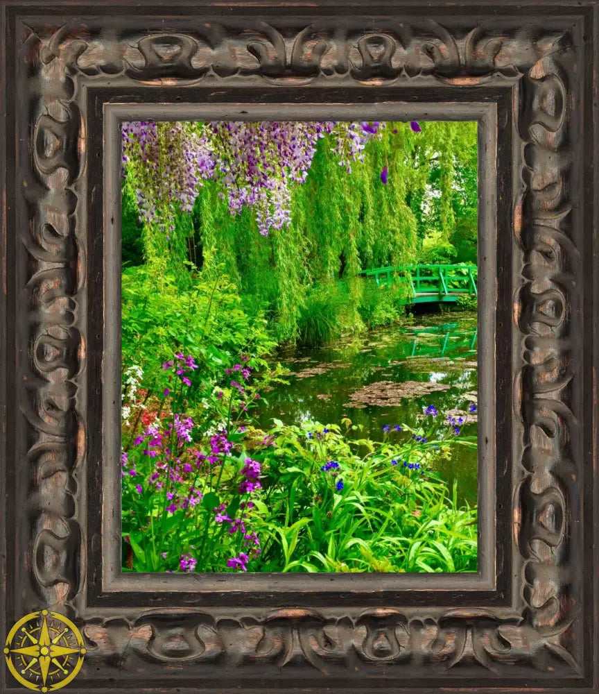 Where Colors Breathe in Brush-strokes: Claude Monet's Water Garden - Fine Art
