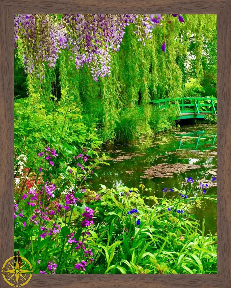 Where Colors Breathe in Brush-strokes: Claude Monet's Water Garden - Fine Art