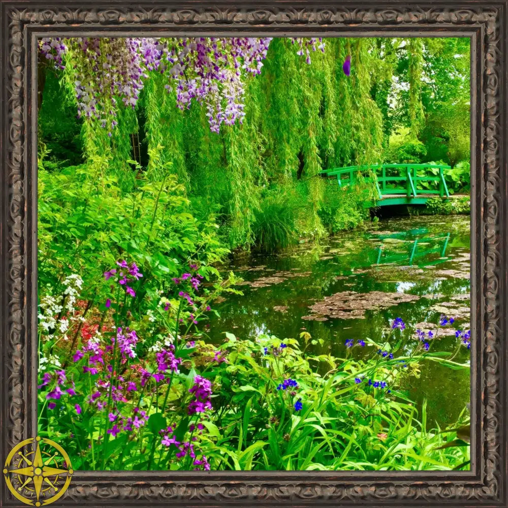 Where Colors Breathe in Brush-strokes: Claude Monet's Water Garden - Fine Art