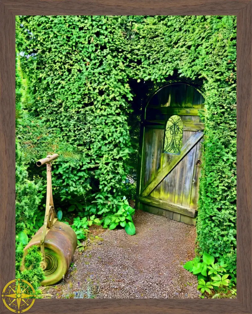 Secret Garden from the Inside - Fine Art