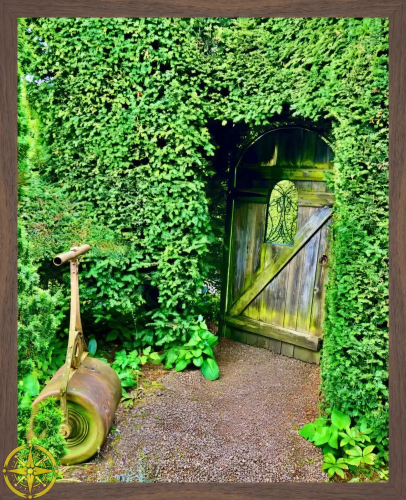 Secret Garden from the Inside - Fine Art