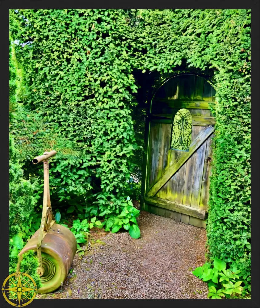 Secret Garden from the Inside - Fine Art