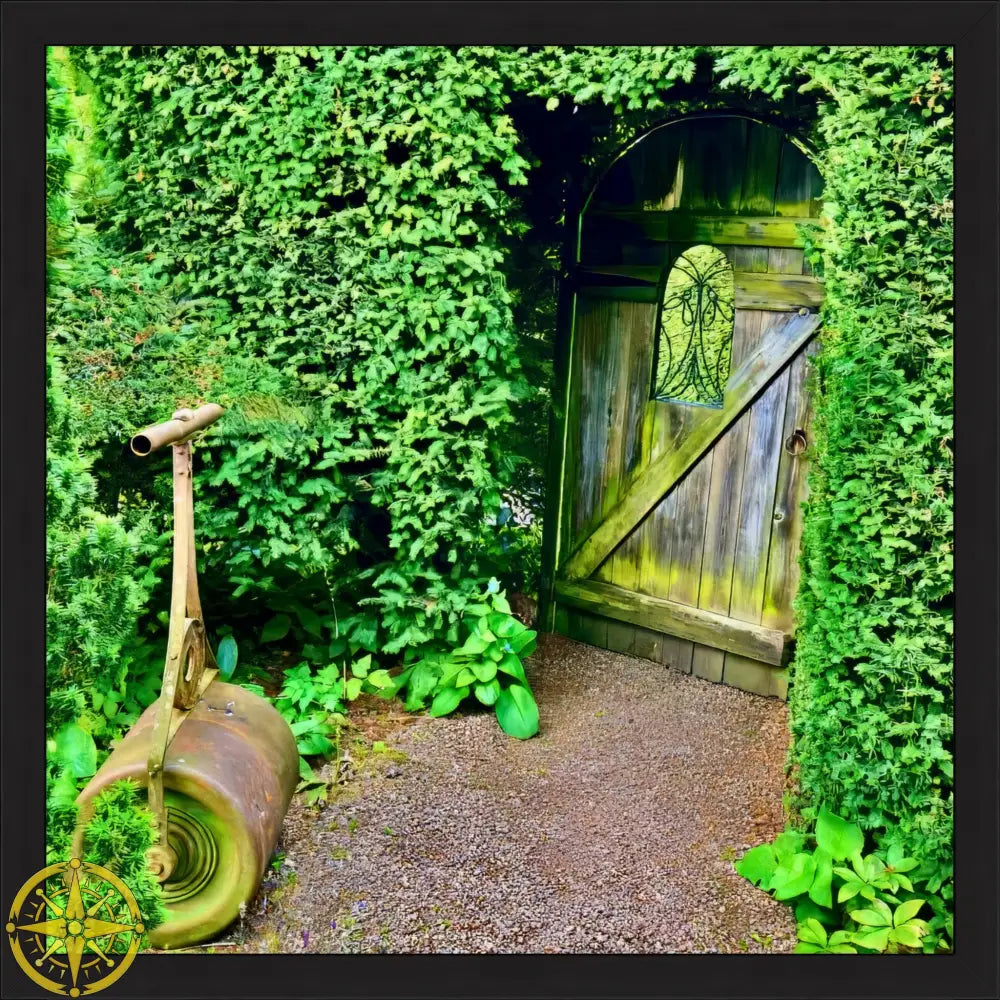 Secret Garden from the Inside - Fine Art