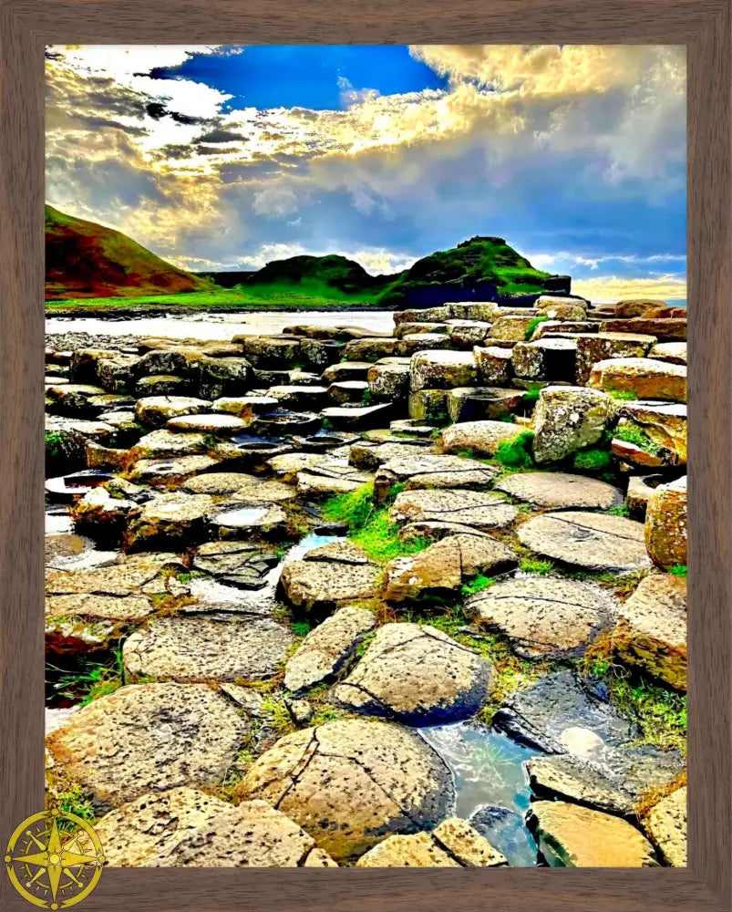 Standing on Giants Causeway: Where Celtic Myth Straddled Ireland and Scotland - Fine Art