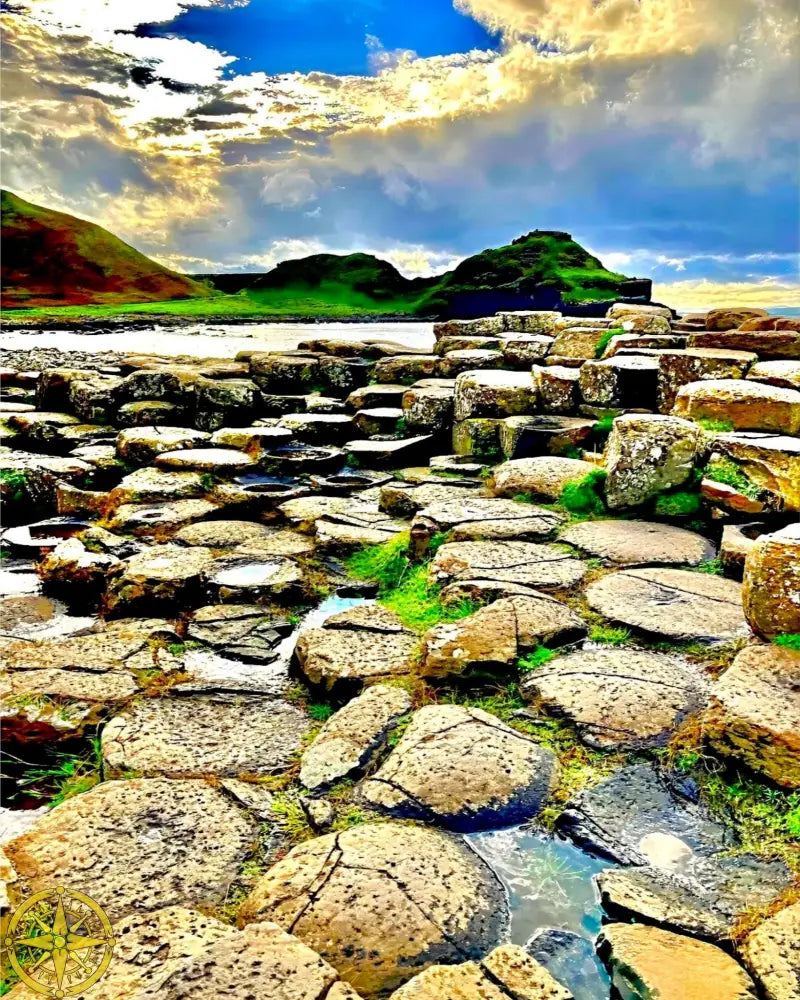 Standing on Giants Causeway: Where Celtic Myth Straddled Ireland and Scotland - Fine Art