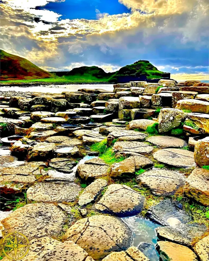 Standing on Giants Causeway: Where Celtic Myth Straddled Ireland and Scotland - Fine Art