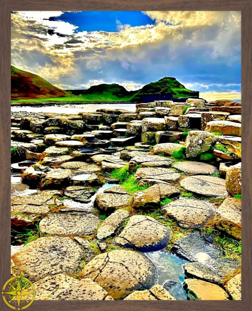 Standing on Giants Causeway: Where Celtic Myth Straddled Ireland and Scotland - Fine Art