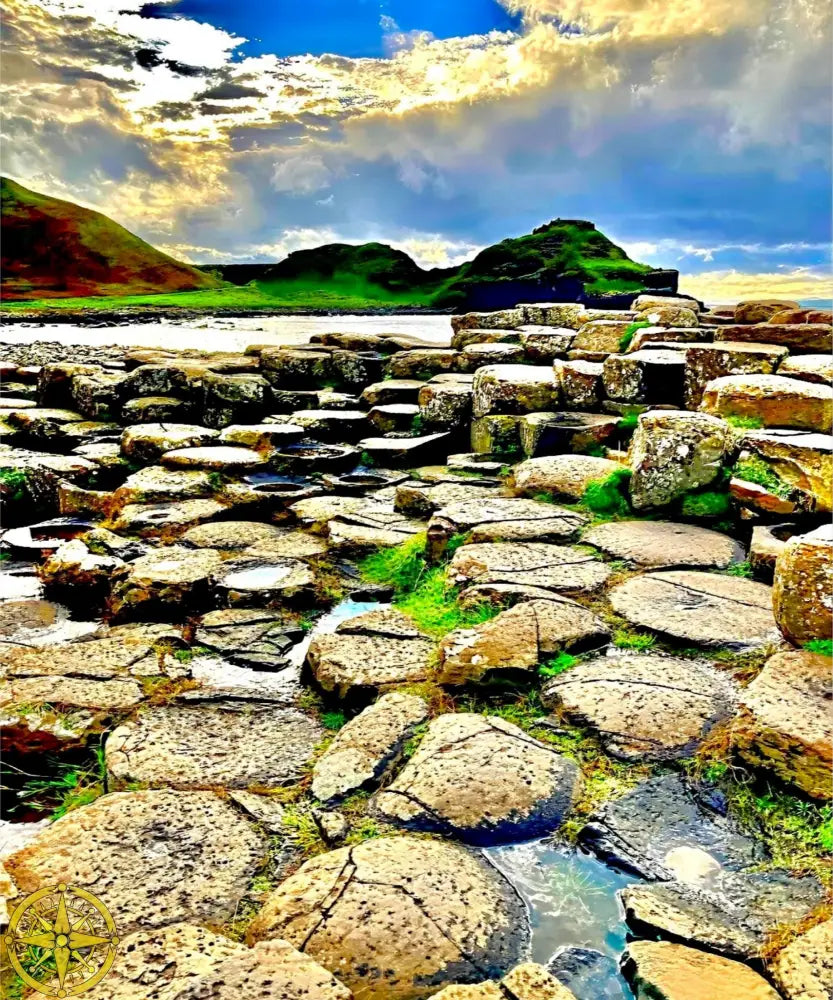 Standing on Giants Causeway: Where Celtic Myth Straddled Ireland and Scotland - Fine Art