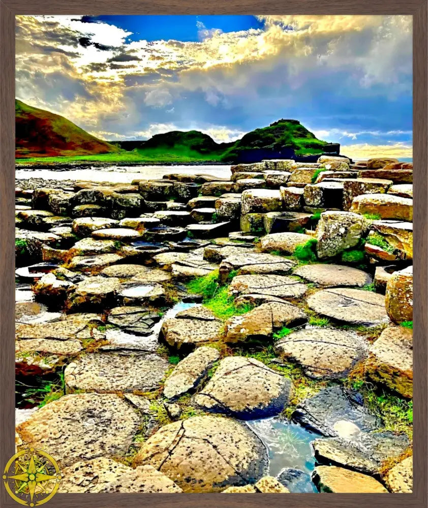 Standing on Giants Causeway: Where Celtic Myth Straddled Ireland and Scotland - Fine Art