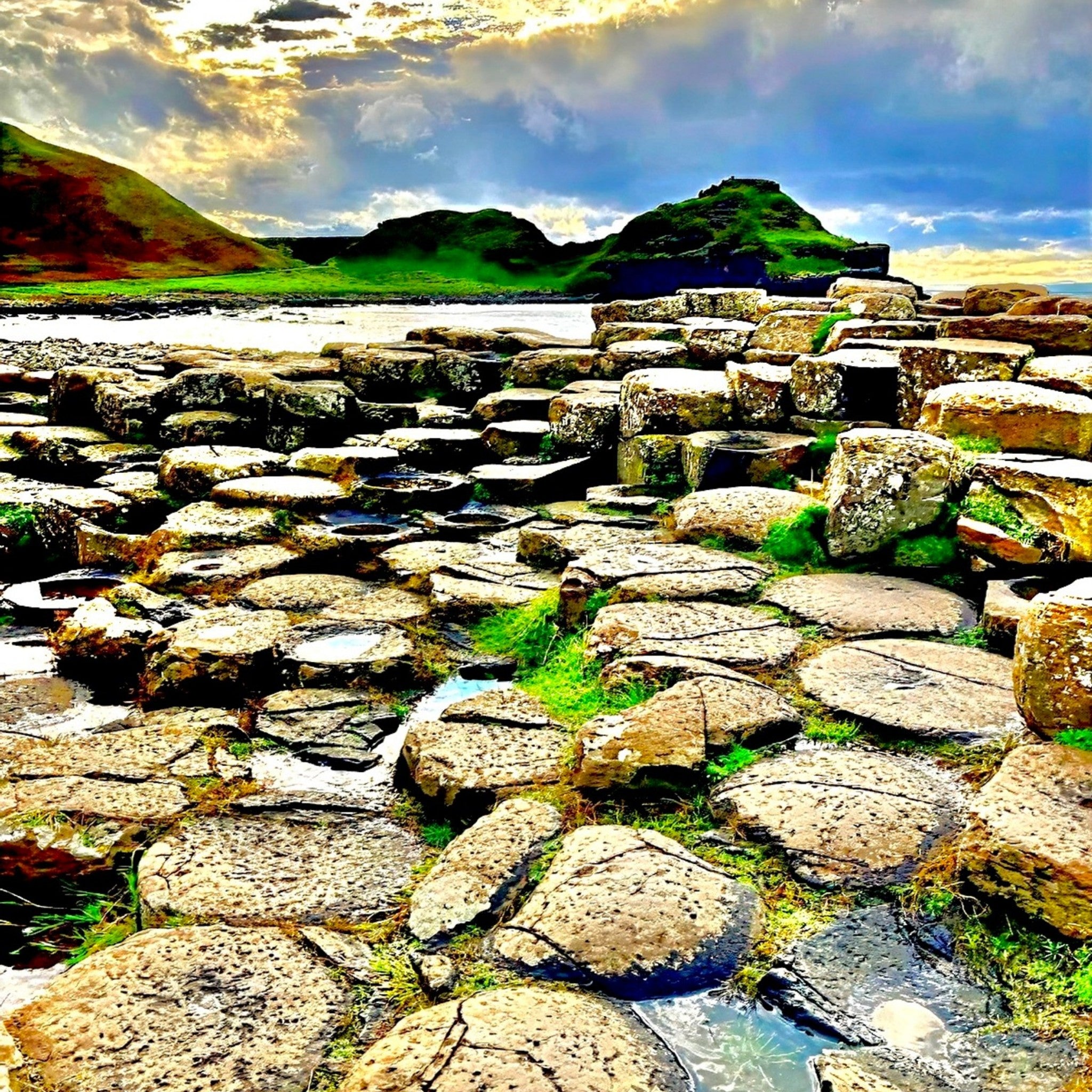 Craig's Stepping Stones - Fine Art