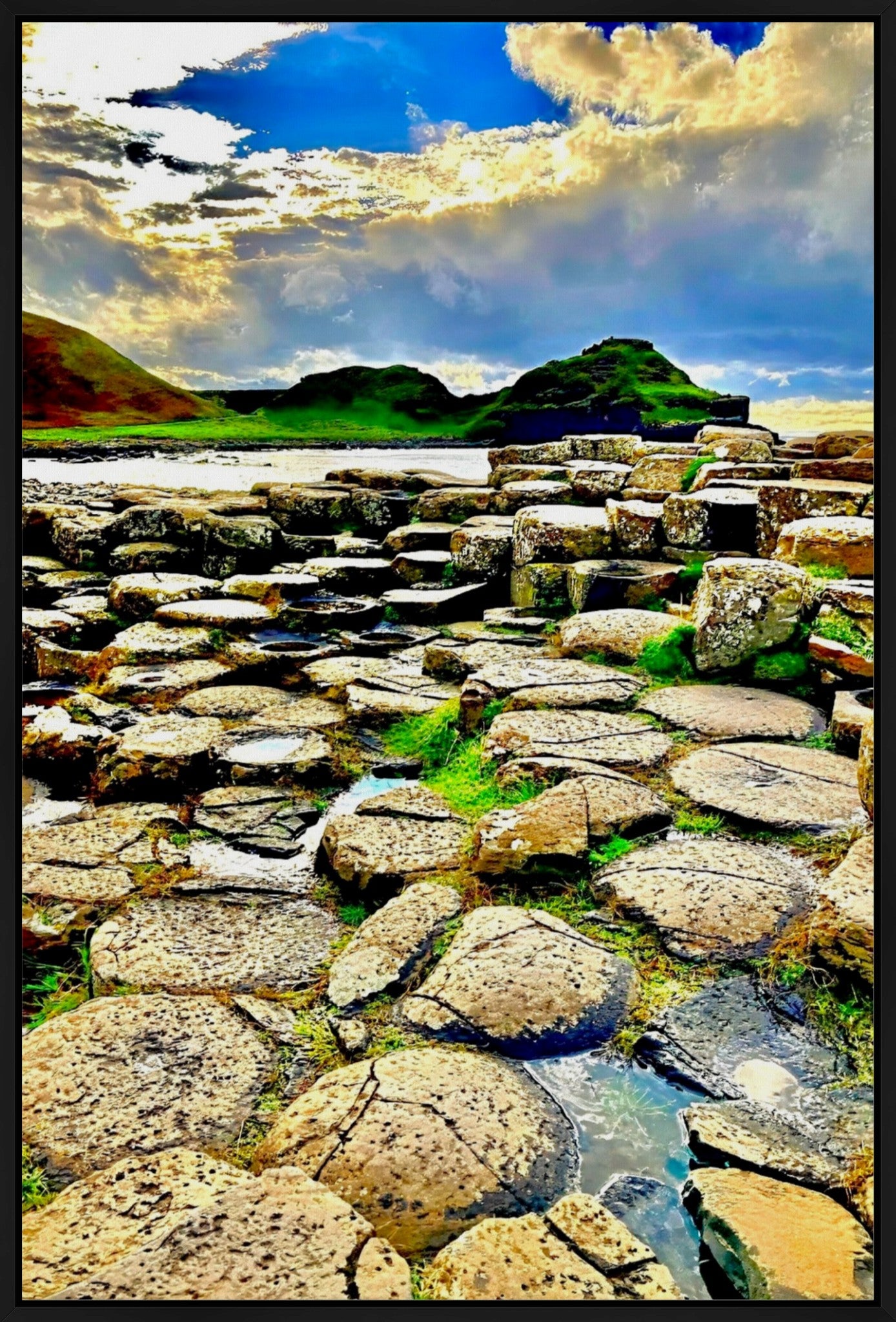 Craig's Stepping Stones - Canvas