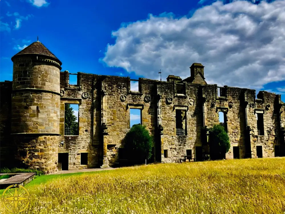 Enduring Things in Summer, Falkland Palace Against the Sky - Metal