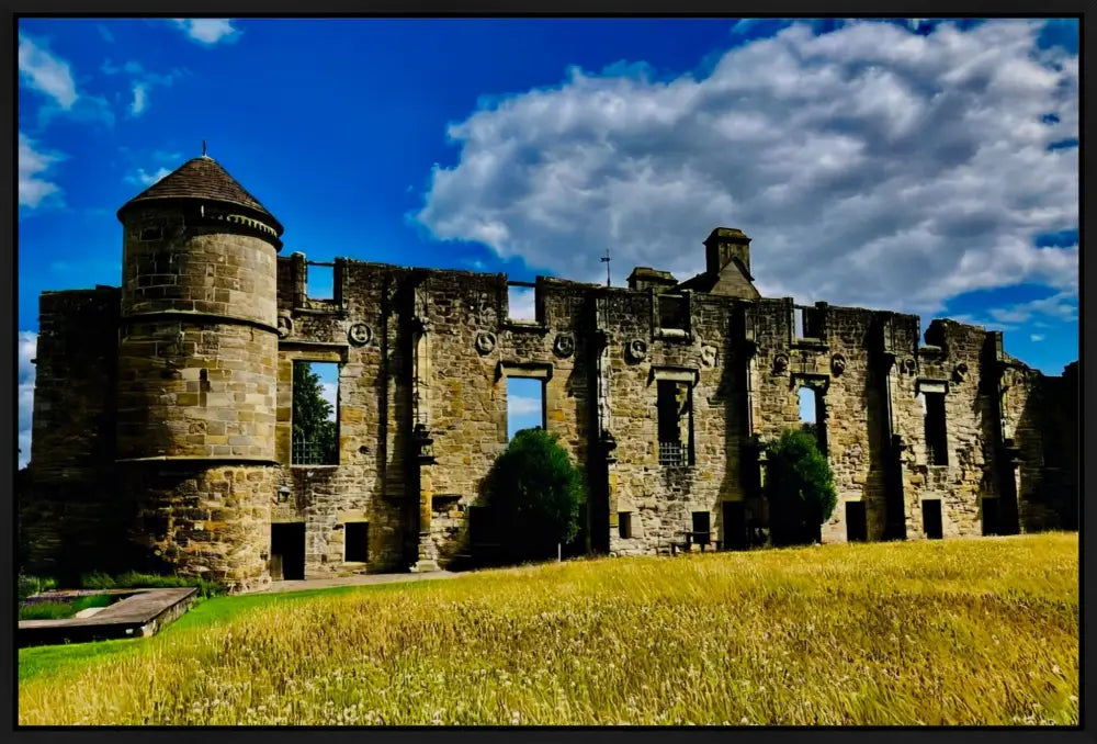 Enduring Things in Summer, Falkland Palace Against the Sky - Canvas
