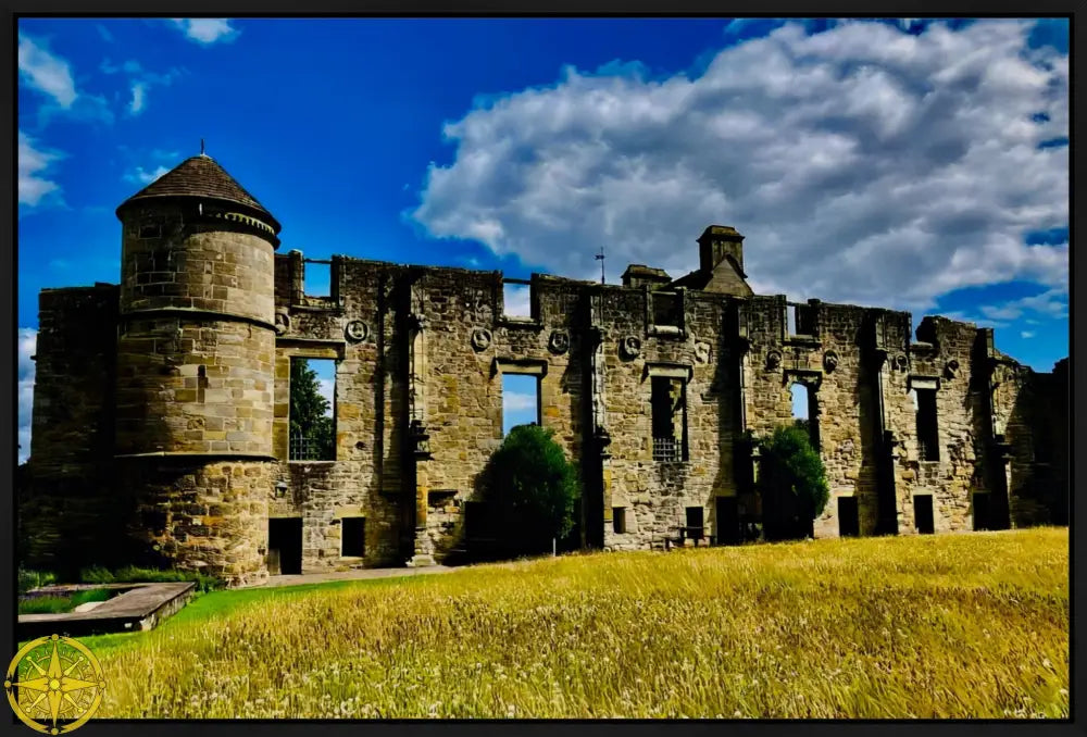 Enduring Things in Summer, Falkland Palace Against the Sky - Canvas
