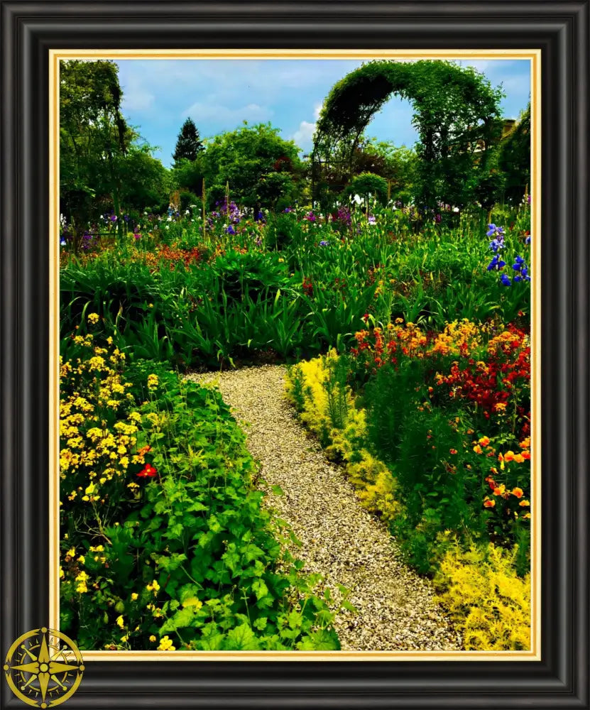In Claude Monet's Garden: Arbor Glory - Canvas
