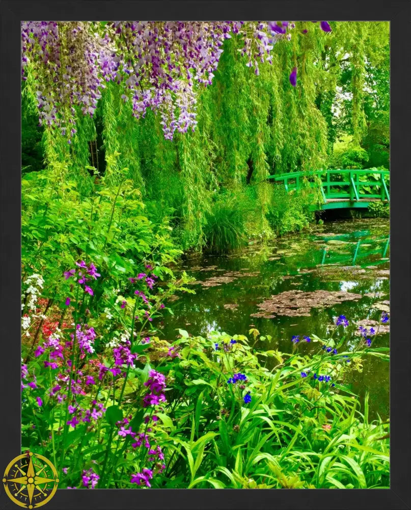 Where Colors Breathe in Brush-strokes: Claude Monet's Water Garden - Fine Art