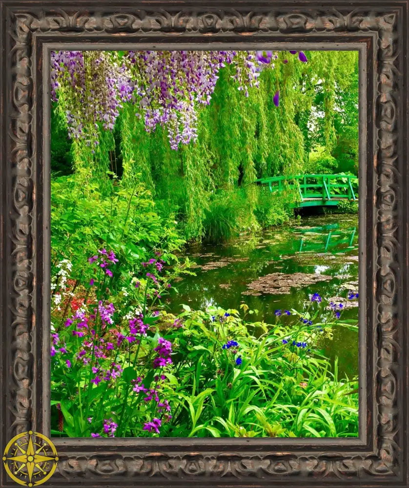 Where Colors Breathe in Brush-strokes: Claude Monet's Water Garden - Fine Art