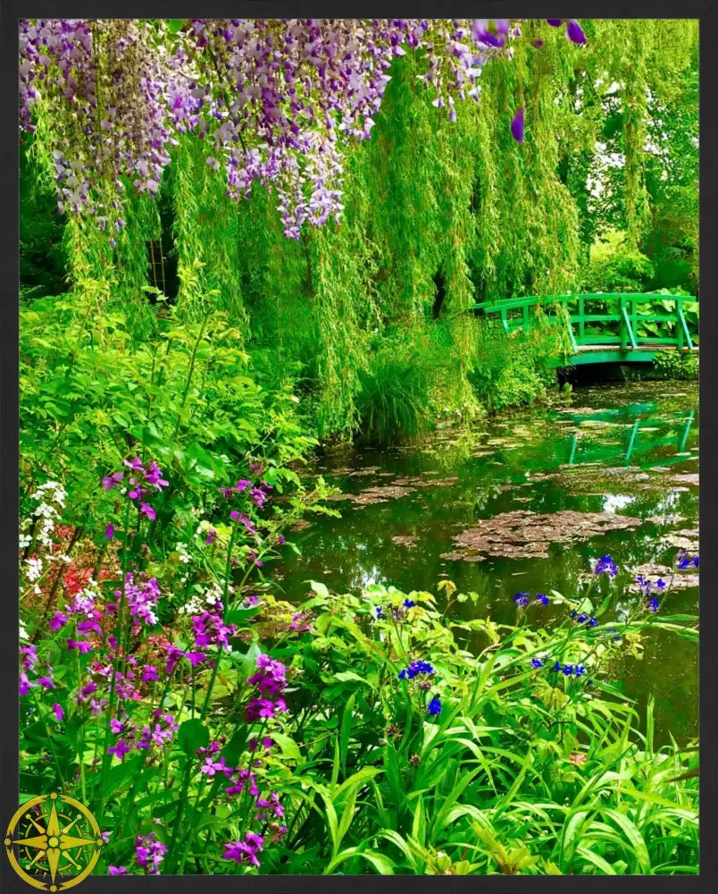 Where Colors Breathe in Brush-strokes: Claude Monet's Water Garden - Fine Art