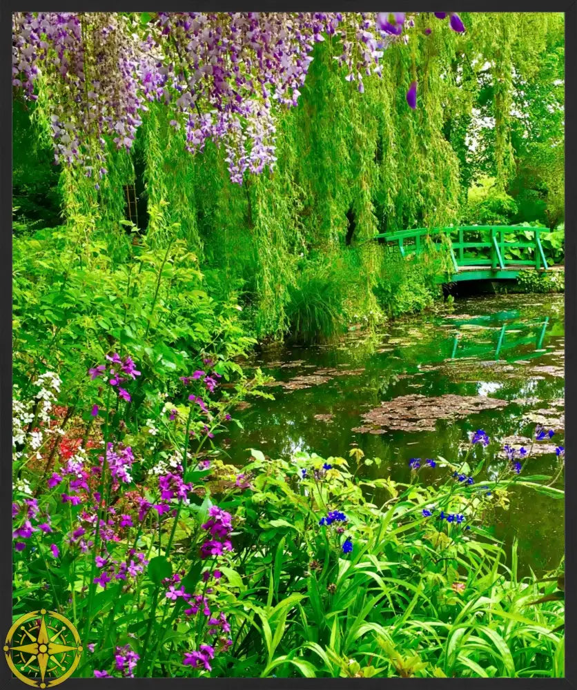 Where Colors Breathe in Brush-strokes: Claude Monet's Water Garden - Fine Art