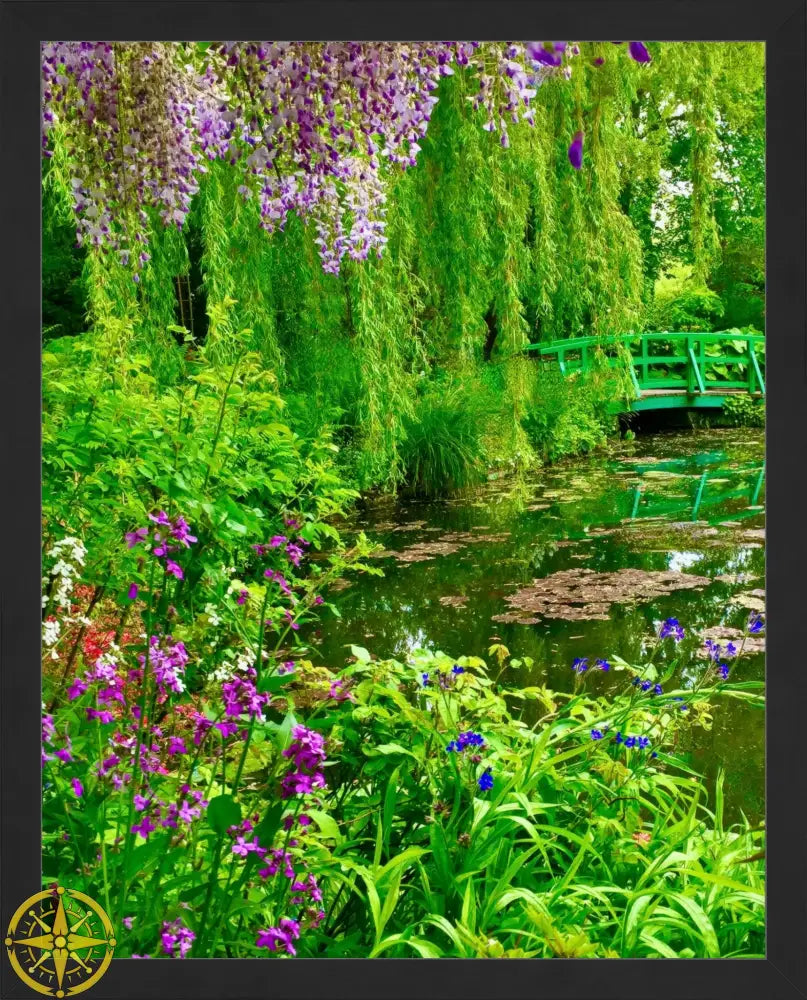 Where Colors Breathe in Brush-strokes: Claude Monet's Water Garden - Fine Art
