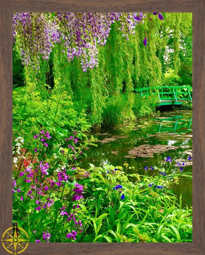 Where Colors Breathe in Brush-strokes: Claude Monet's Water Garden - Fine Art