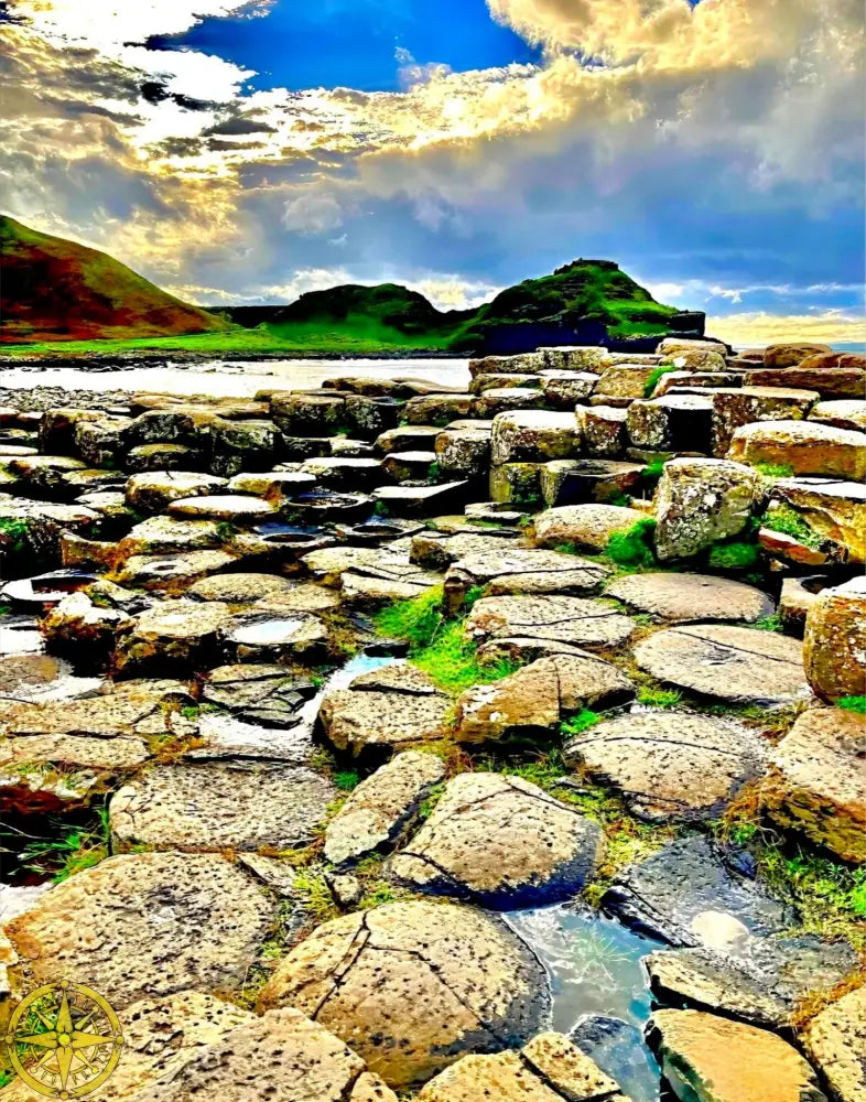 Standing on Giants Causeway: Where Celtic Myth Straddled Ireland and Scotland - Fine Art