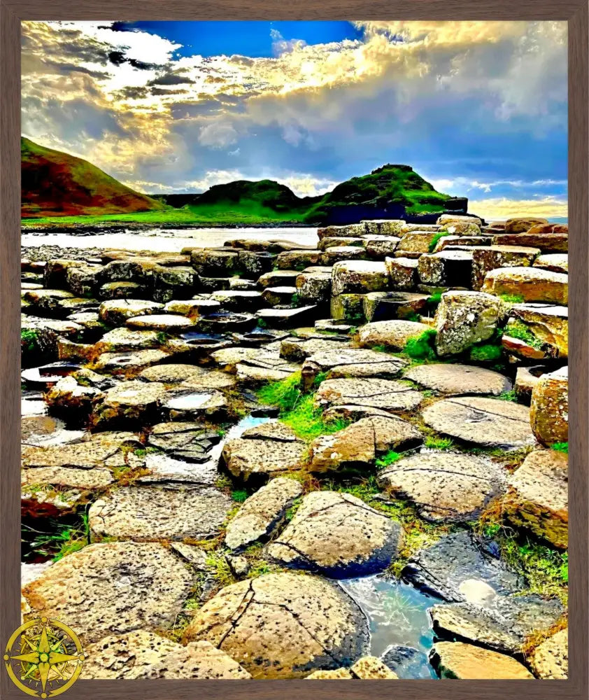 Standing on Giants Causeway: Where Celtic Myth Straddled Ireland and Scotland - Fine Art