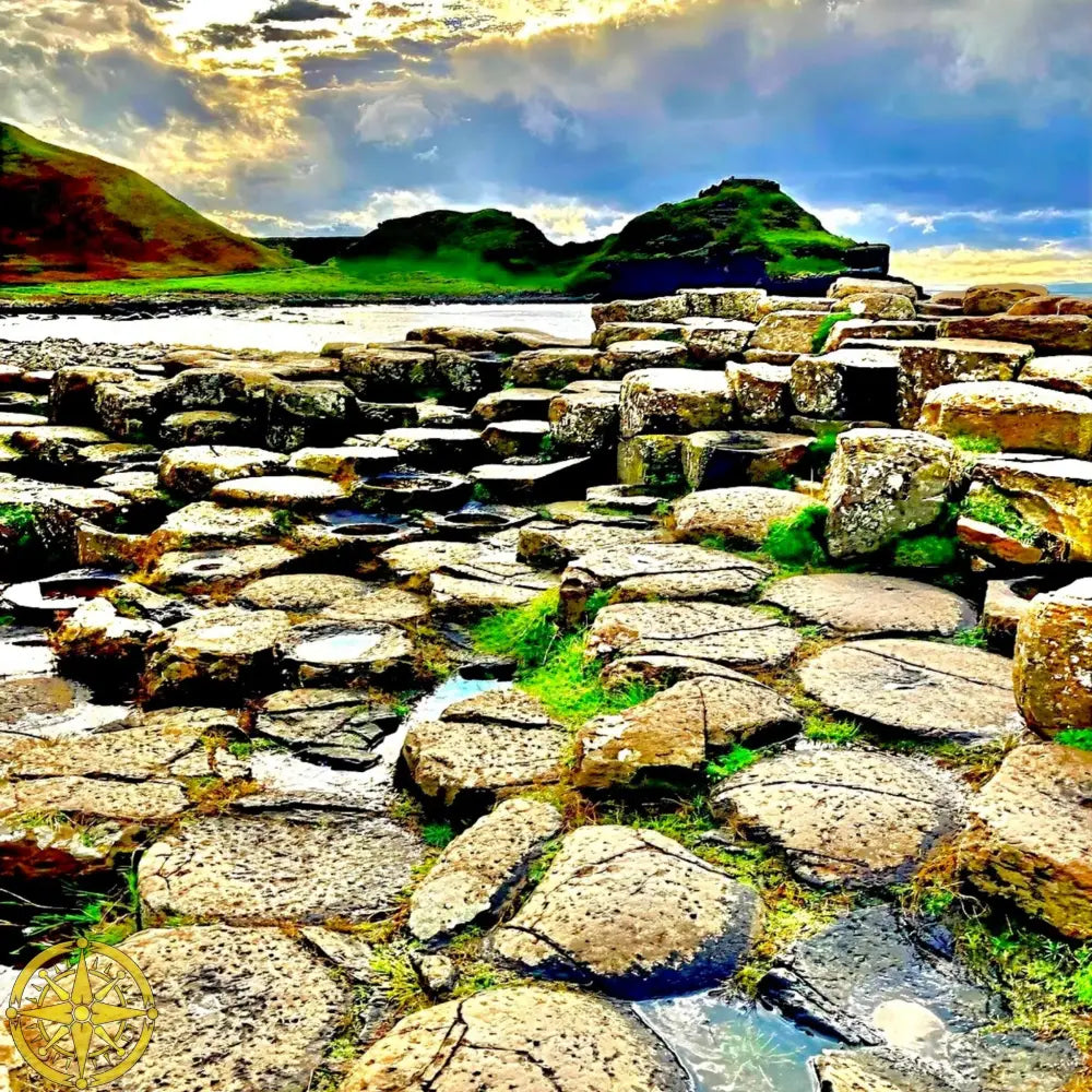 Standing on Giants Causeway: Where Celtic Myth Straddled Ireland and Scotland - Fine Art