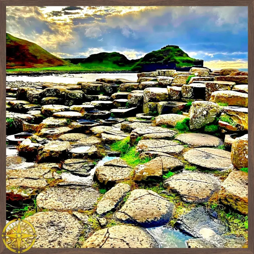 Standing on Giants Causeway: Where Celtic Myth Straddled Ireland and Scotland - Fine Art