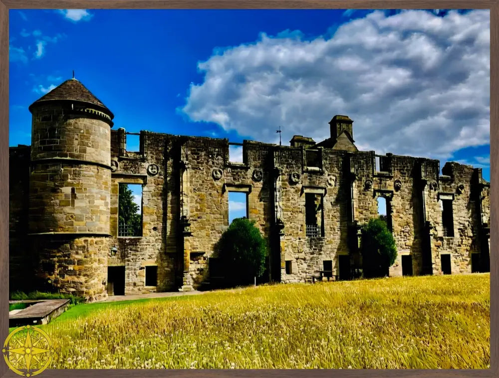 Enduring Things in Summer, Falkland Palace Against the Sky - Fine Art