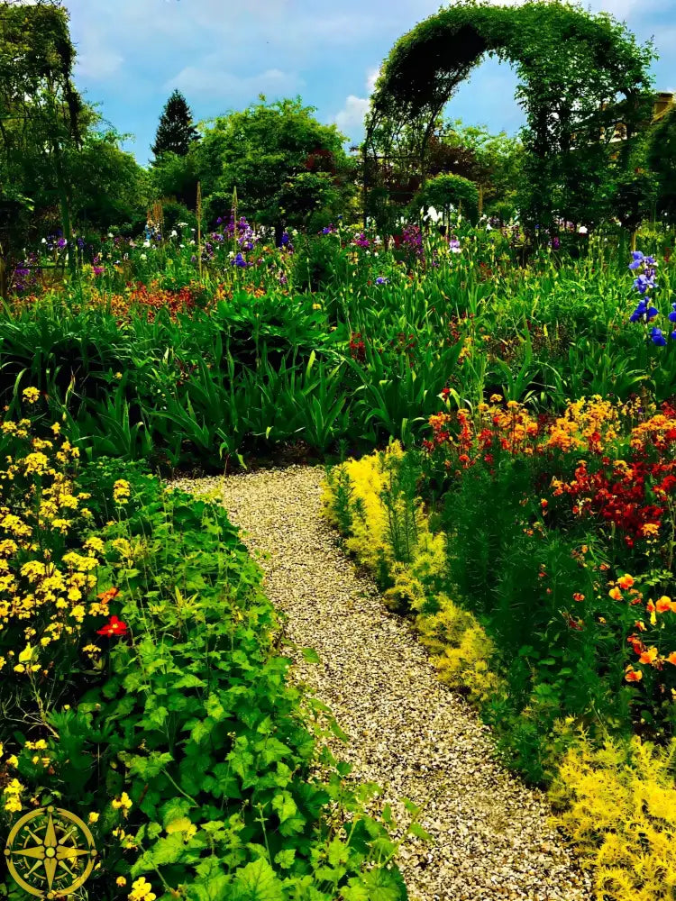 In Claude Monet's Garden: Arbor Glory - Fine Art