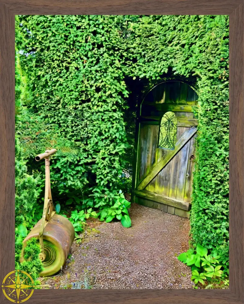 Secret Garden from the Inside - Fine Art